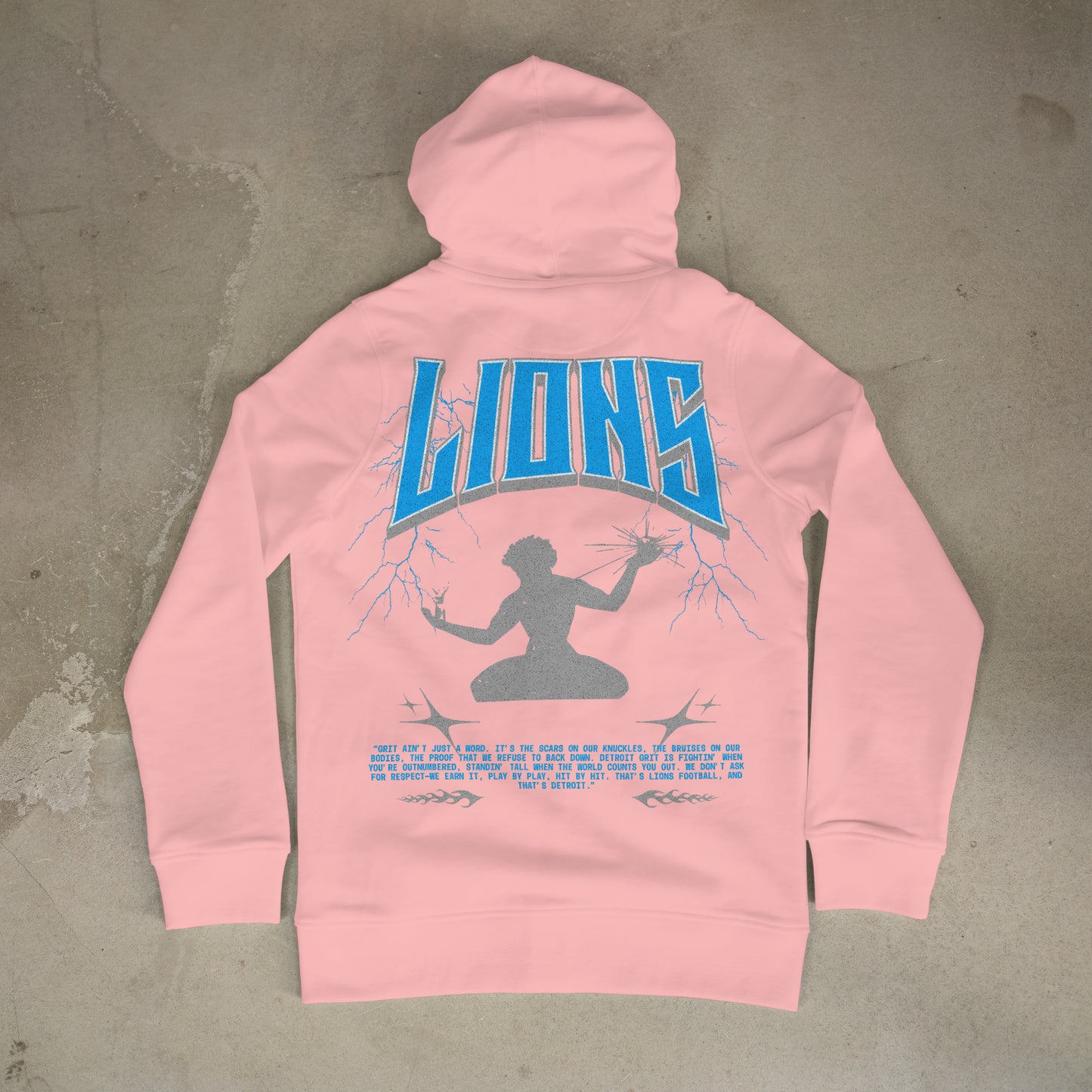 Detroit Lions "Electric Grit" Hoodie