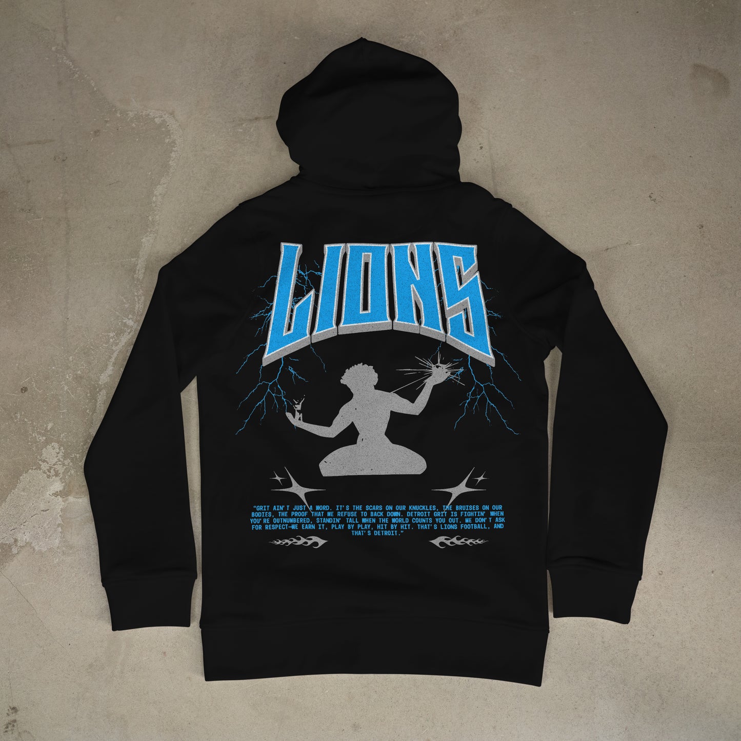 Detroit Lions "Electric Grit" Hoodie