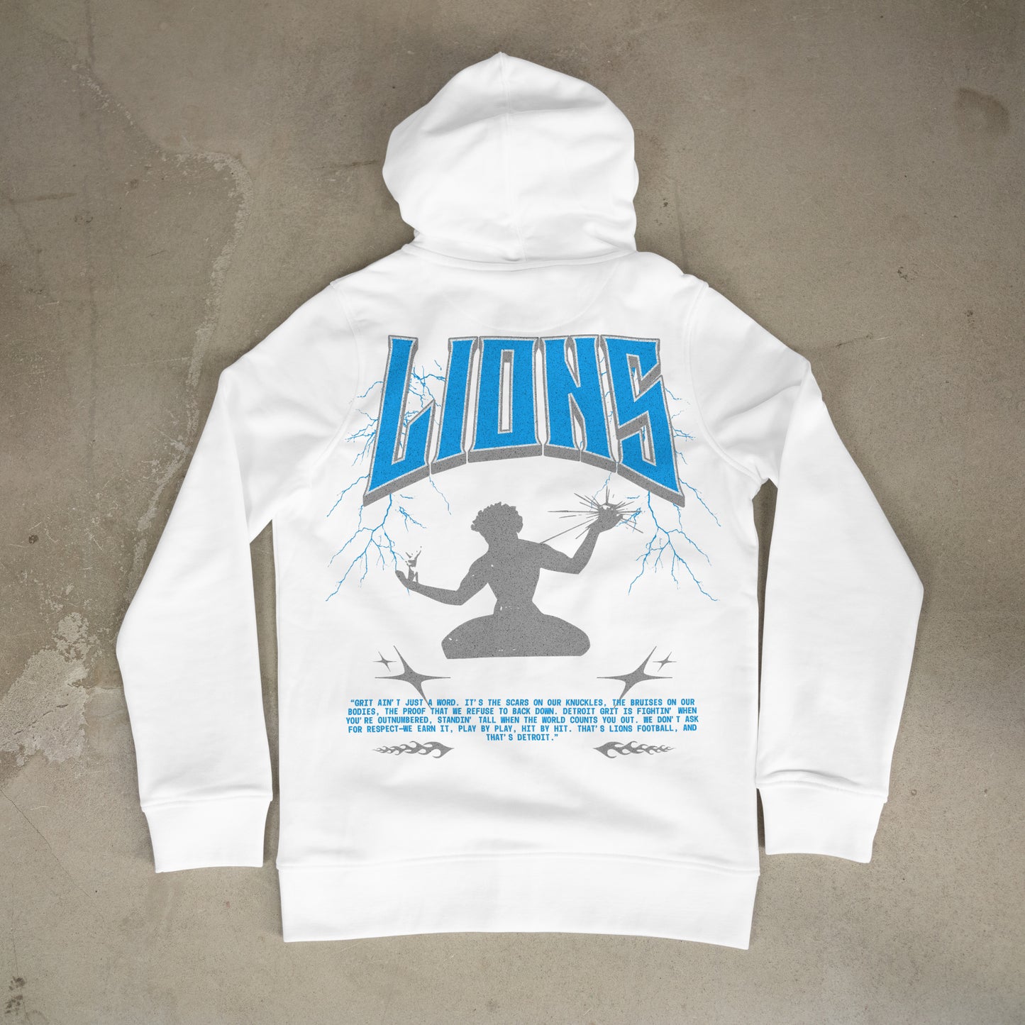 Detroit Lions "Electric Grit" Hoodie