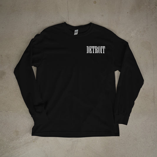 Detroit Essential Long Sleeve-Black